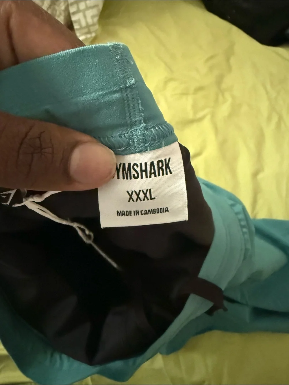 Gymshark Teal Athletic Shorts
